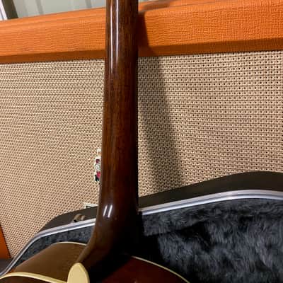 Vintage 1930s *1935* Epiphone Olympic Masterbilt Left Handed Sunburst USA Guitar image 15