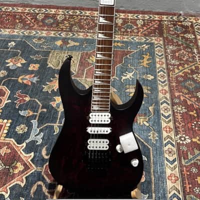 Ibanez RG470DX Electric Guitar - Wine Red Frozen Matte image 1