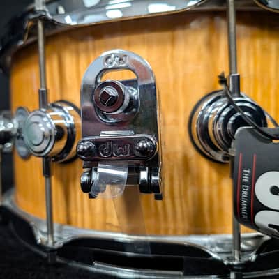 DW Curly Maple Collectors Exotic VLT Snare image 2