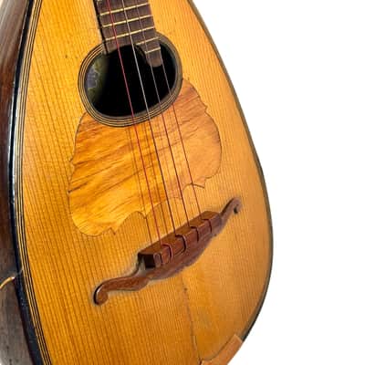Brescia Mandolin “Estudiantina G. Colombo” Label 1890s / 1900s image 5