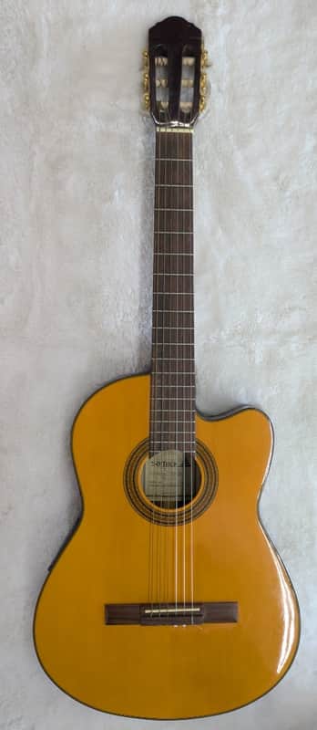 Vintage Samick SCT-450 CE Classical Acoustic Electric Cutaway