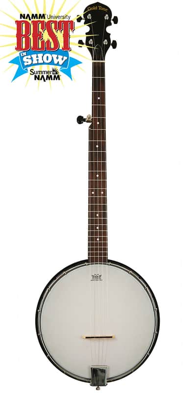 Gold Tone AC-1: Acoustic Composite 5-String Openback Banjo w/ Gig Bag Left-Handed image 1