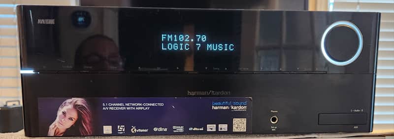 Harman Kardon Harman Kardon AVR 1700  5.1-channel, network receiver 2012 - Black image 1