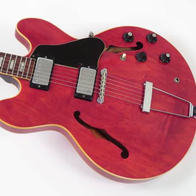 1968 Gibson ES-335 TD - Cherry Finish - Patent Sticker Pickups! image 8