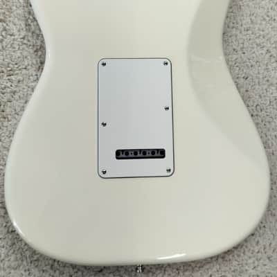 Fender Jeff Beck Stratocaster Guitar, Rosewood Fretboard, Olympic White w/Case image 5
