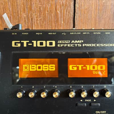 Boss GT-100 Multi Effects and Amp Modelling Guitar Pedal ver.2 image 4