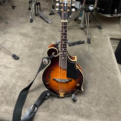 Oscar Schmidt Mandolin OM-40 Florentine - Tobacco Sunburst image 4