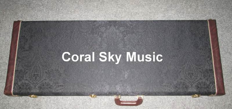 Paul Reed Smith PRS Artist V Guitar Case New Custom 24 22 Black Paisley Acc-4263 image 1