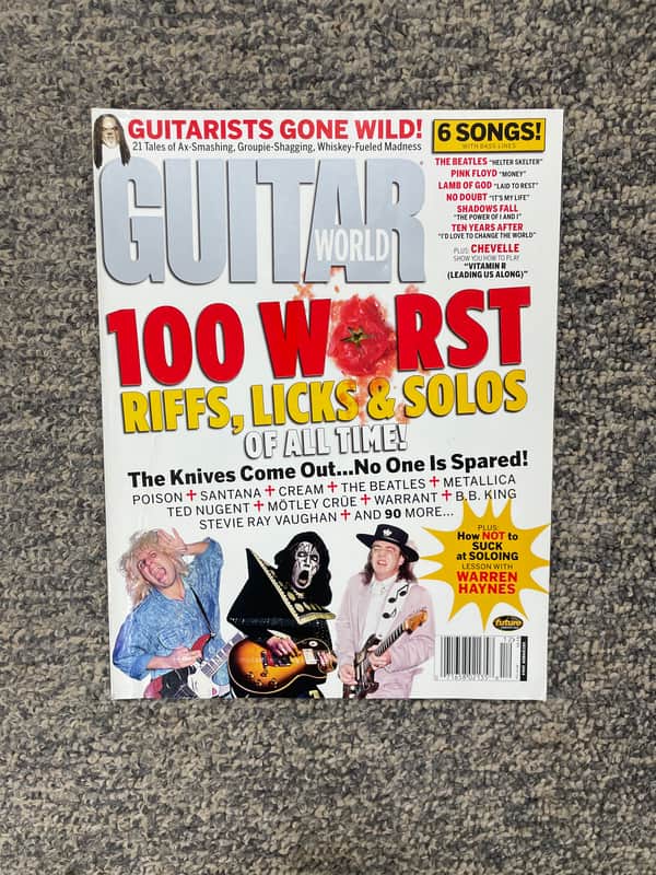 Guitar World 100 Worst Guitar Licks and solos image 1