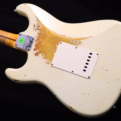 Fender Custom Shop 1959 Stratocaster Journeyman Relic NAMM 2019 LTD Olympic White/3 Tone Burst image 15