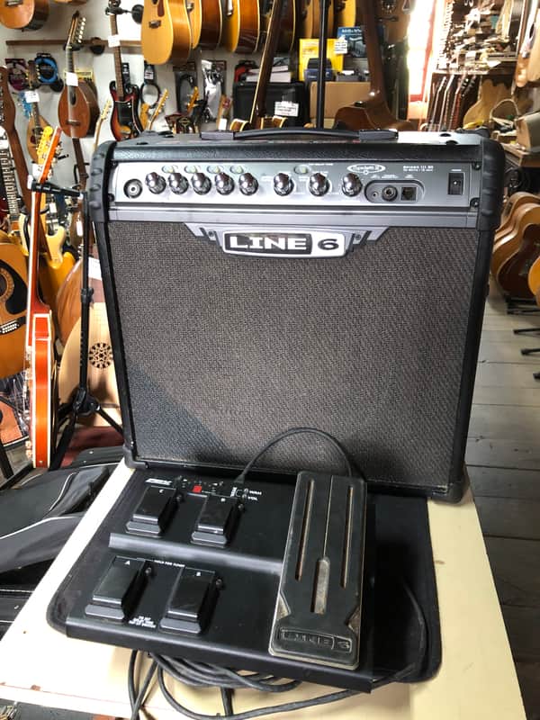 Ampli combo Line 6 Spider III 30 1 X 12 Celestion 30 Watts 4 canaux avec effets intégrés + pédalier FBV Express image 1