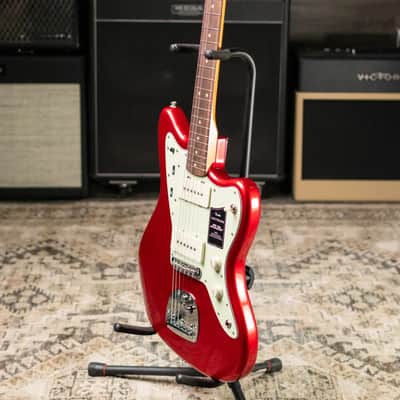 Fender Vintera III Mid '60s Jazzmaster Electric Guitar - Candy Apple Red with Gig Bag image 13