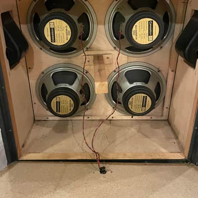 MARSHALL 1992 JMP Super Bass 100w of 1977 with her Cabinet 4x12 image 22