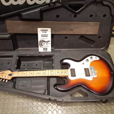 Peavey T-15 1981 - 1983 Sunburst w case image 1