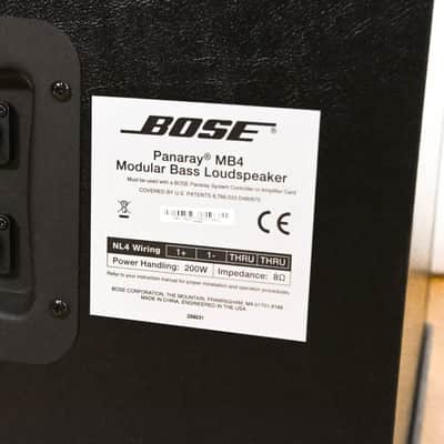 Bose Panaray MB4 Modular Bass Loudspeaker CG012EP image 7