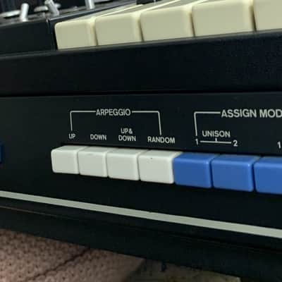 Roland Jupiter 4 1978-1981 - Black and grey metal chassis wood siding image 4