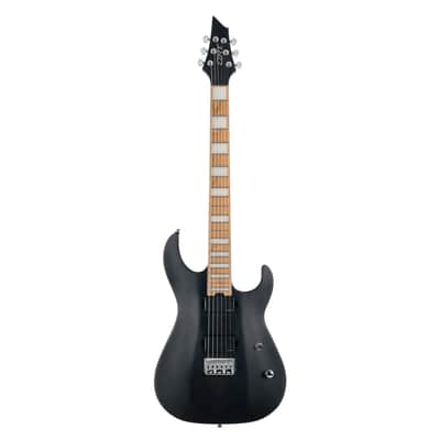 ESP Edwards E-AL-166 Blacky, Alexi Laiho signature, Satin Black