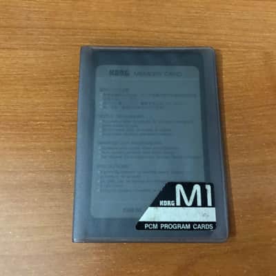 Korg M1 Fretted Insts 1 Expansion Card Set – MSC-06 PCM + MPC-06 Program Cards with sleeve image 4