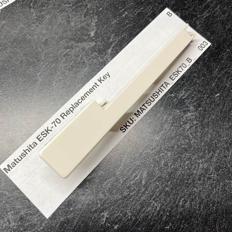 Matsushita Replacement B Key (ESK-70 Keybeds) for Korg Polysix/Poly-61/Poly-800/DW-6000, Memorymoog, Oberheim OB-8, Prophet-600, Akai AX-60, Kawai SX-210/240, etc image 1