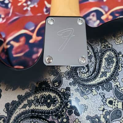 *NEW IN BOX* 2025 Fender Japan Limited Edition Telecaster Black Paisley - MIJ JD25 - low tariffs image 17