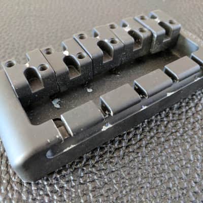 Spector 5-String Black Replacement Bass Bridge - Fits Euro Models image 4