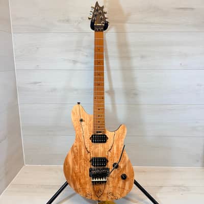 EVH Wolfgang Standard Exotic Spalted Maple Natural Electric Guitar w/ Floyd Rose - Indonesia 2022 image 6