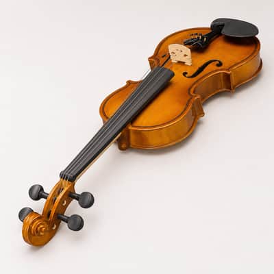 1/4 Size Beginner Acoustic Violin Outfit – Complete Student Violin Set with Hard Case, Bow, Shoulder Rest, Rosin, Extra Strings & Mute image 4