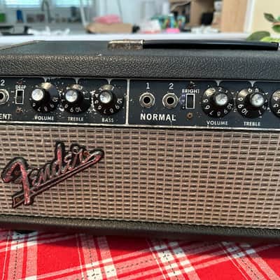 Fender Bassman - 1966 - Black Panel w/mods image 3