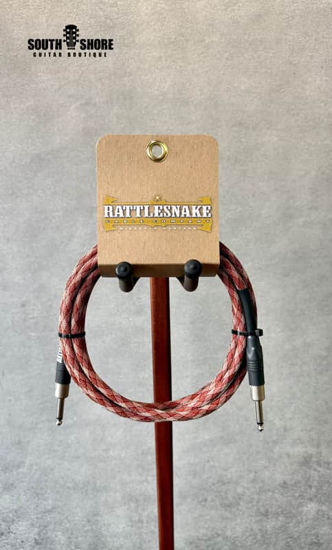 Rattlesnake 10' Standard Straight to Straight - Red Snake image 1