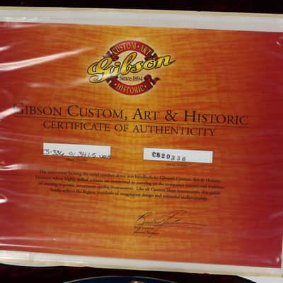 2002 Gibson Custom Shop CS-336 w '34 L-5 Neck 1934 Reissue ONE OFF! Very Unique! image 8