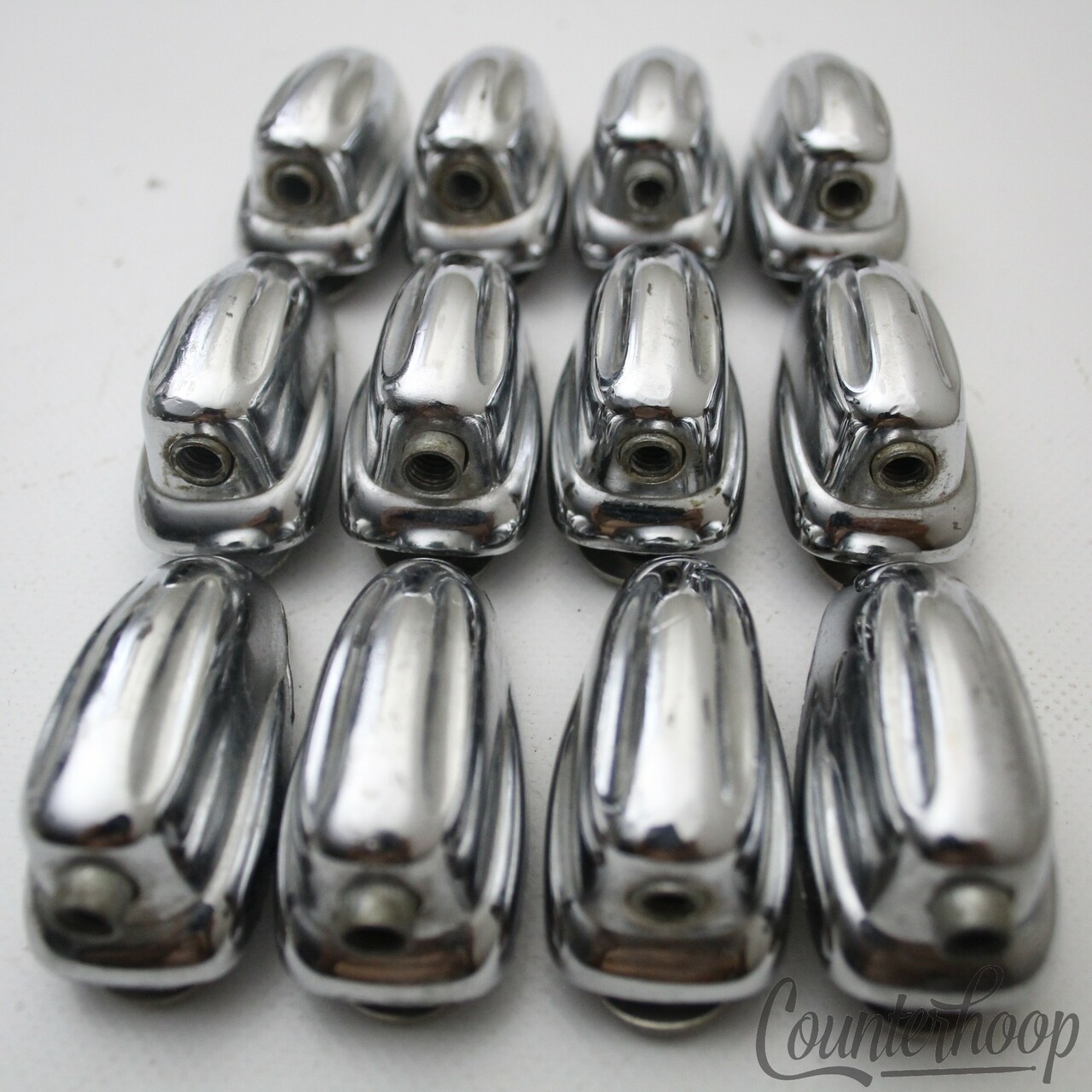 Slingerland 12x Small Sound/Radio King Lugs Tom Drum Chrome Nickel Screws 50s US — main photograph