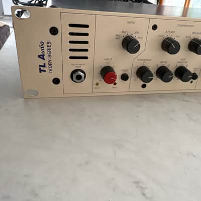 TL Audio 5051 Ivory 2 Series Mono Valve Processor 2010s - White image 2