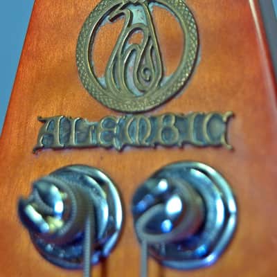 Alembic Essence 4 1992 Flame Maple/ cherry burst image 10