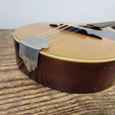 1919 Vega A-Style Mandolin - Natural With OHSC image 8