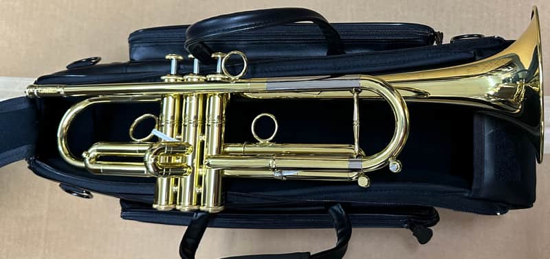 Carol Brass BMAC Trumpet   New  - Lacquer image 1