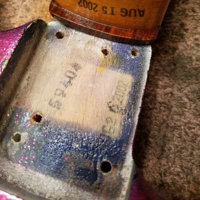 Fender American Stratocaster Magenta Sparkle Heavy Relic Custom Shop Texas Specials image 20