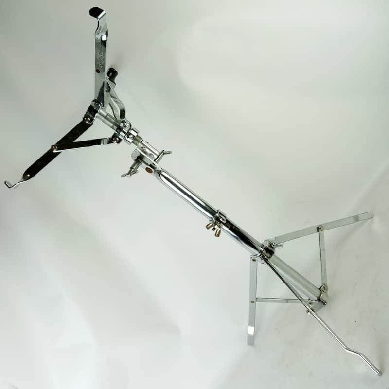 Ludwig#1364"Atlas" Snare Drum Stand Chrome Vintage70s Single-Braced Legs Chicago image 1