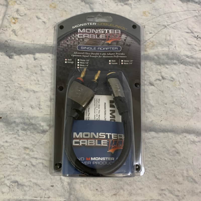 Monster 1/4" to Banana adapter image 1