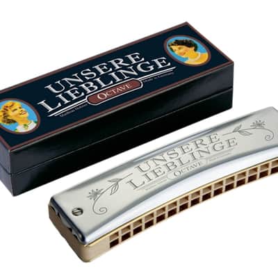 Hohner Unsere Lieblinge 32-Hole Octave Harmonica Key of G-NEW image 2