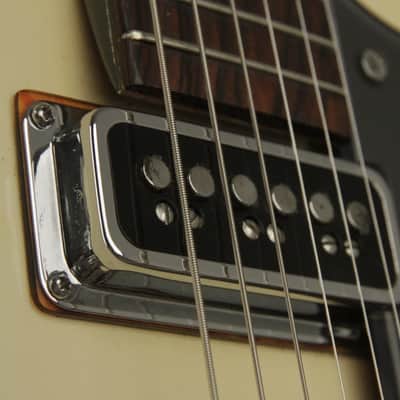 1958 Gretsch model 6187 Streamliner/Corvette added Dynasonic pickup LOTUS IVORY image 4