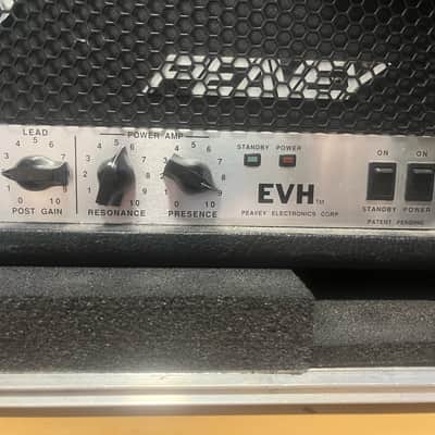 Peavey 5150 "Block Letter" 2-Channel 120-Watt Guitar Amp Head 1992 - 1993 - Black image 3