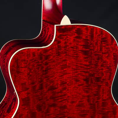 Bourgeois DBJC Beeswing Mahogany SG Red Custom NEW image 18