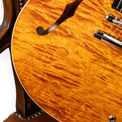 Gibson ES-335 Figured Honey Amber Custom Color image 10