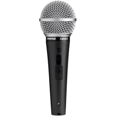 Shure SM48S-LC Performance Dynamic Microphone with On/Off Switch image 2
