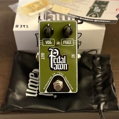 Pedal Pawn Vintage CV7003 Germanium Fuzz 2022 - Olive Drab Green image 1