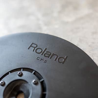 Roland CY-5 V-Cymbal 10" Dual-Trigger Pad 2006 - Present - Black image 2