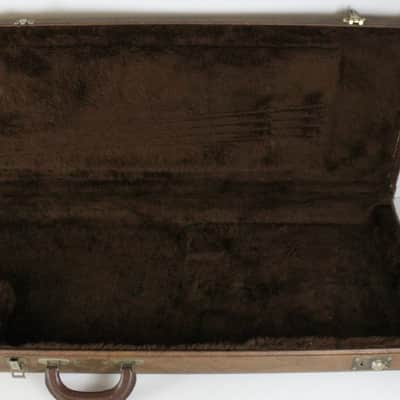 RARE 2001 Fender American Deluxe Zone Bass Brown Tweed CASE +OHSC USA Premium Bass image 2