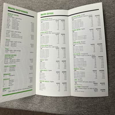 Martin Price List Interments and Accessories - Jan. 1966 image 3