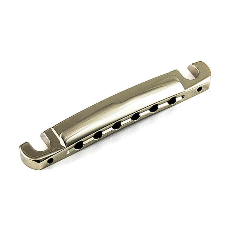 ギター ABM 3021GA Wraparound gold Alu ABM 3021 Compensated Wraparound Bridge Tailpiece (Nickel, | Reverb