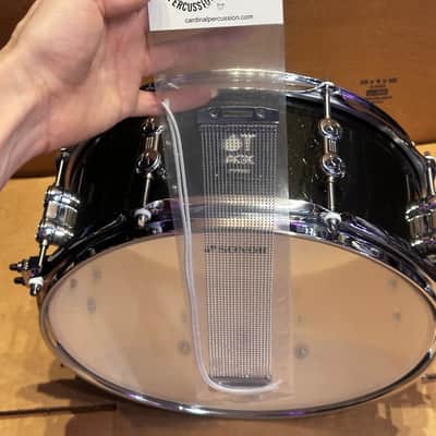 Sonor AQX 14x5.5 Snare Drum – Black Midnight Sparkle | Floor Model | w/ New Snare Wires image 15